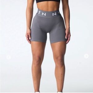 NVGTN Sport Charcoal Seamless Shorts | M